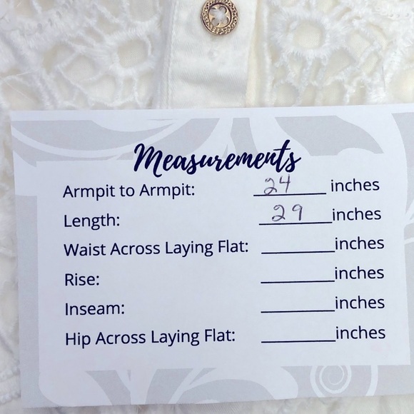 Chico’s crisp white long sleeve tunic jewel neck with cut out lace 3 (US16/18) - Picture 10 of 12